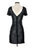 BCBGMAXAZRIA Metallic Black Cocktail Dress Size S - photo 2