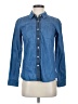 BCBGeneration 100% Cotton Blue Long Sleeve Button-Down Shirt Size XS - photo 1