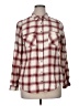 Maurices Plaid Red Long Sleeve Button-Down Shirt Size XL - photo 1