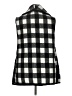 Assorted Brands 100% Polyester Checkered-gingham Gray White Vest Size XL (estimated) - photo 2