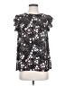 Ann Taylor LOFT Outlet 100% Polyester Black Short Sleeve Blouse Size XS - photo 1