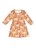 Unbranded Print Orange Dress Size 2 - photo 1