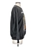 Shein 100% Polyester Graphic Black Sweatshirt Size 2 - photo 4