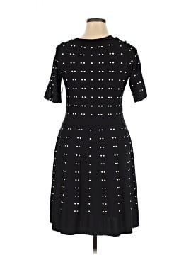 green emerald velvet dress Danny & Nicole Scoop Neck Sleeveless Zipper Back Multi Print Knit Dress with Matching Jacket by Curated Brands main image 0