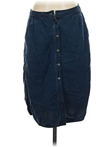 Tibi Denim Skirt (view 1)