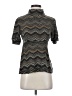 Alyx Chevron-herringbone Gray Short Sleeve Top Size S - photo 1