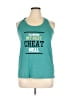 Athletic Works Teal Sleeveless T-Shirt Size XL - photo 1