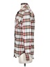 Jackson Hole Plaid Ivory Long Sleeve Button-Down Shirt Size S - photo 5