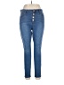 Tahari Solid Blue Jeans Size 16w - photo 1