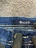 Puzzle Jeans Solid Blue Jeans Size 11 - photo 7