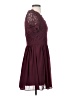Lulus 100% Polyester Burgundy Cocktail Dress Size S - photo 4