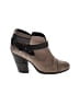 Rag & Bone 100% Leather Brown Gray Ankle Boots Size EU 39 - photo 1
