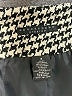 Apostrophe Houndstooth Black Casual Skirt Size 6 - photo 4