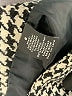 Apostrophe Houndstooth Black Casual Skirt Size 6 - photo 5