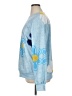 Unbranded Floral Blue Sweatshirt Size XL - photo 5