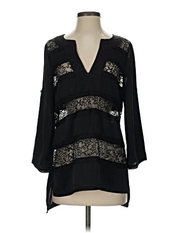 BCBGMAXAZRIA Long Sleeve Blouse (view 1)
