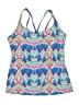 TYR Print Blue Swimsuit Top Size XL - photo 1
