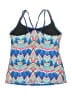 TYR Print Blue Swimsuit Top Size XL - photo 2