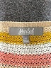Marled by Reunited Stripes Yellow Pullover Sweater Size M - photo 7
