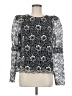 Tuckernuck 100% Polyester Silver Long Sleeve Blouse Size M - photo 1