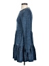 Bebop Tweed Blue Casual Dress Size S - photo 5