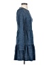 Bebop Tweed Blue Casual Dress Size S - photo 4