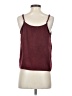 Allison 100% Polyester Burgundy Tank Top Size S - photo 2