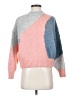 Topshop Color Block Pink Pullover Sweater Size 0 - 2 - photo 1