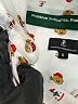 Assorted Brands Print White Short Sleeve Blouse Size S - photo 8