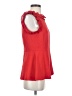 Ann Taylor 100% Polyester Red Sleeveless Top Size 2 - photo 4