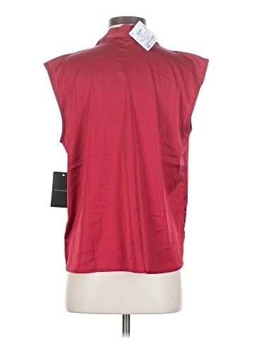 Fifty Street Sleeveless Button-Down Shirt (view 2)