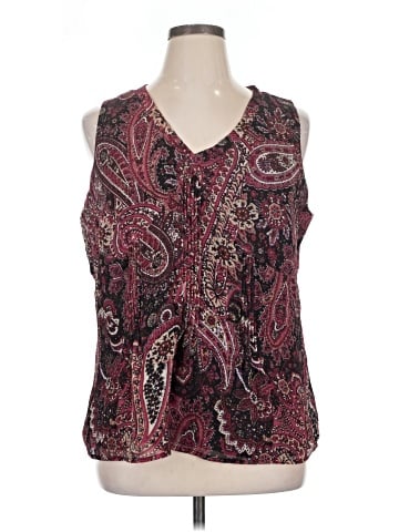 a.n.a. A New Approach Sleeveless Blouse (view 1)