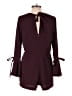 She + Sky Burgundy Romper Size L - photo 2