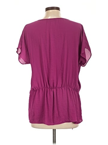 a.n.a. A New Approach Short Sleeve Blouse (view 2)