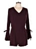 She + Sky Burgundy Romper Size L - photo 1
