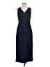 Modesta Solid Blue Casual Dress Size 2 - photo 1