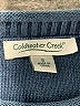Coldwater Creek 100% Cotton Blue Pullover Sweater Size S - photo 7