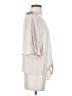 Modern Works Ivory Short Sleeve Blouse Size S - photo 4