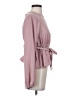 Shein Pink Long Sleeve Blouse Size 2 - photo 4