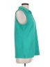 Freely Teal Sleeveless Blouse Size L - photo 4