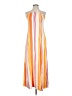 1.State Stripes Orange Casual Dress Size S - photo 1