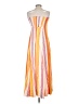 1.State Stripes Orange Casual Dress Size S - photo 2