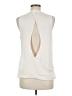 Fabletics Ivory Sleeveless Blouse Size M - photo 2