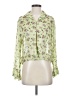 Chadwicks 100% Rayon Floral Green 3/4 Sleeve Blouse Size 4 (petite) - photo 1