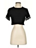 Lulus 100% Polyester Black Short Sleeve Top Size S - photo 1