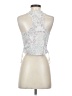 Hologram 100% Polyester White Tank Top Size XS - photo 2