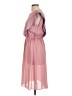 Assorted Brands 100% Polyester Solid Pink Casual Dress Size 12 - photo 5