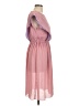 Assorted Brands 100% Polyester Solid Pink Casual Dress Size 12 - photo 4