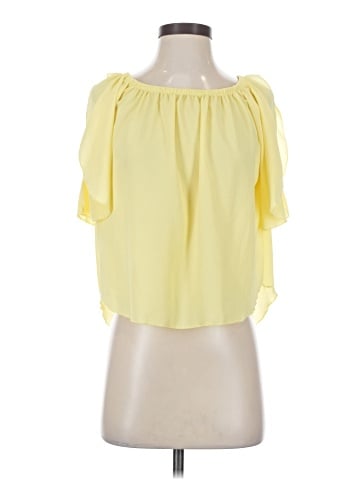 Love Crazy Short Sleeve Blouse (view 1)