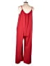 Unbranded Solid Red Jumpsuit Size 3X (estimated) - photo 2